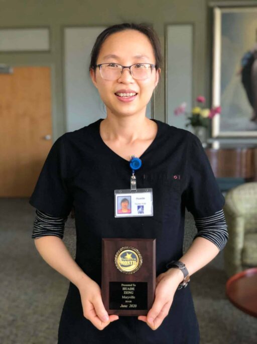 June Employee of the Month: Huade Zeng