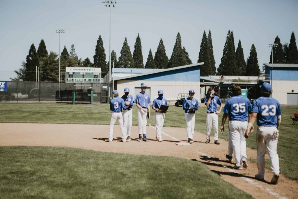 A big thank you to the seniors from our baseball team