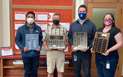 SSMO Campus IT Team was honored with the SSMO Spirit Award