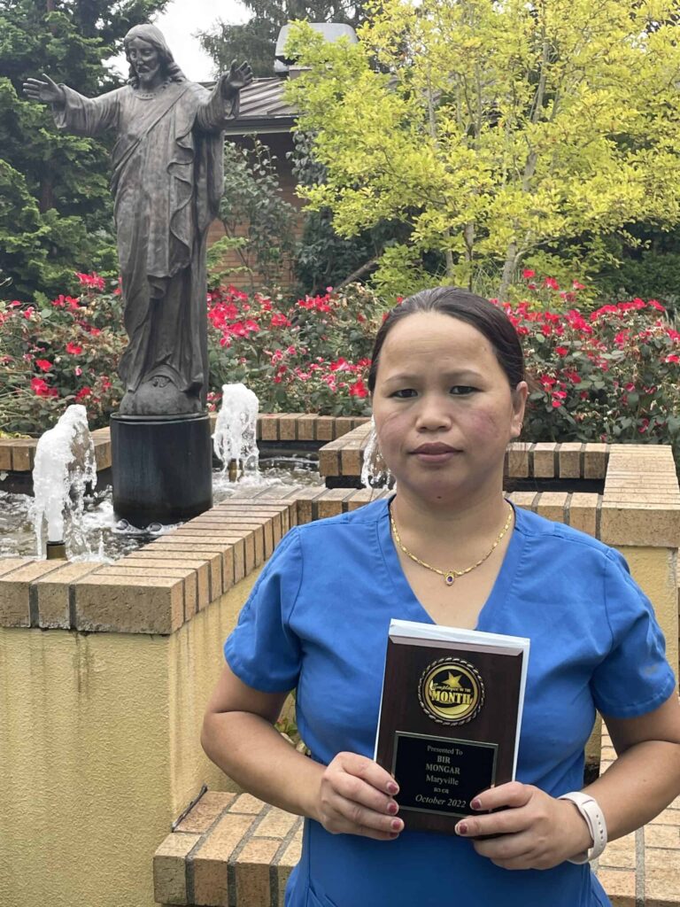 Bir Mongar - Maryville's Employee of the Month for October