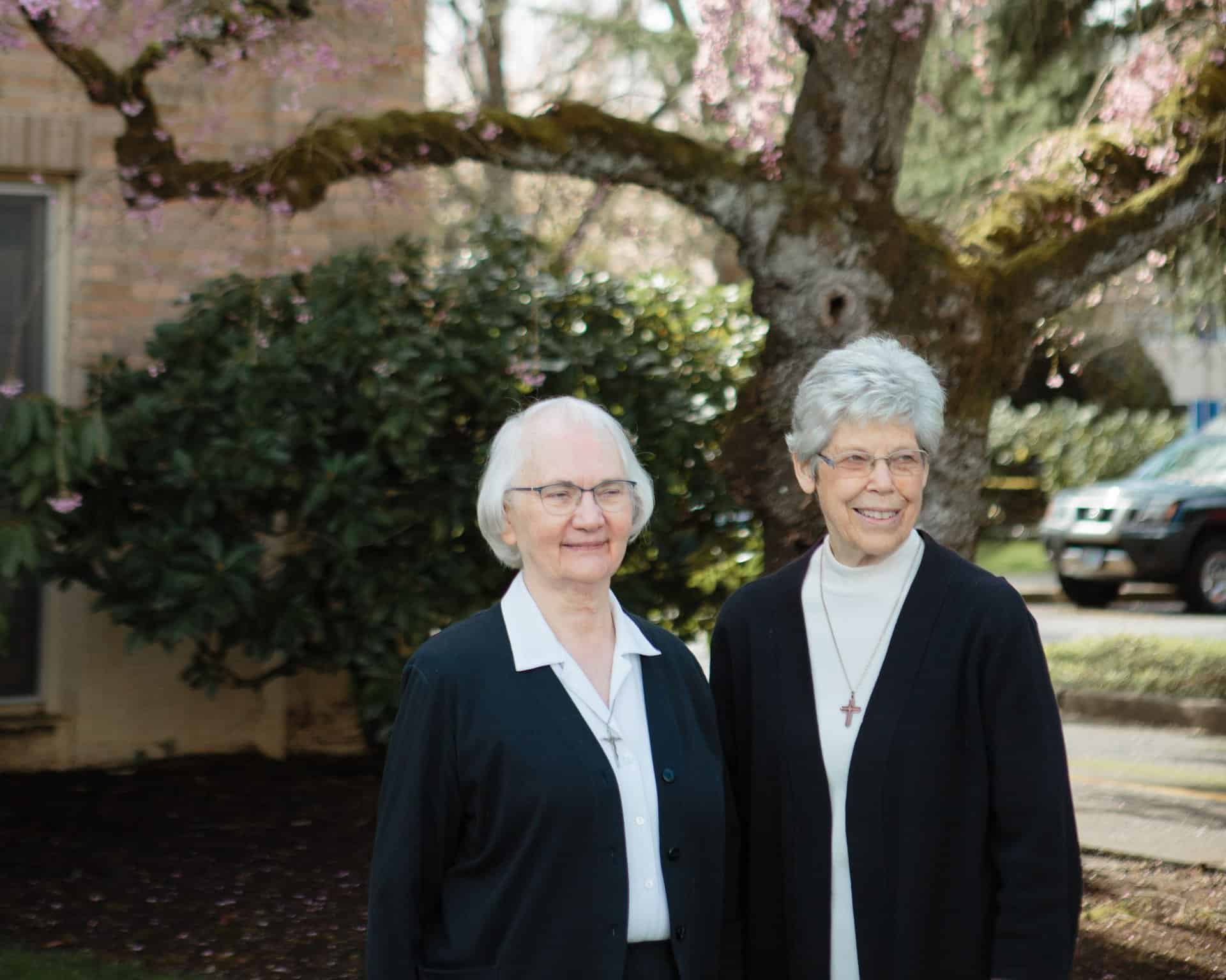 Sister Delores and Sister Rita, both are celebrating 60 years of ministry
