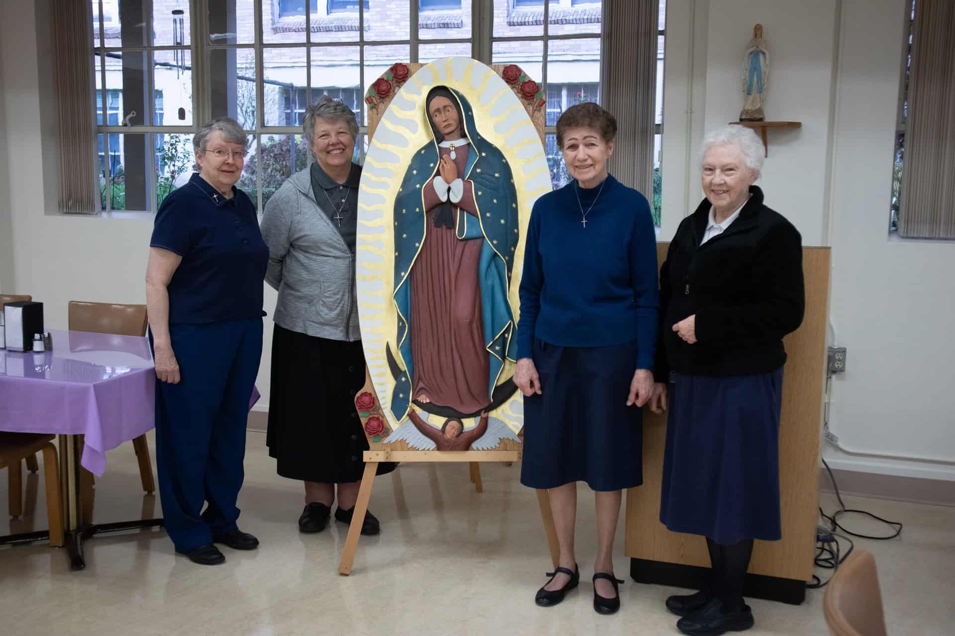 Sisters With Guadalupe