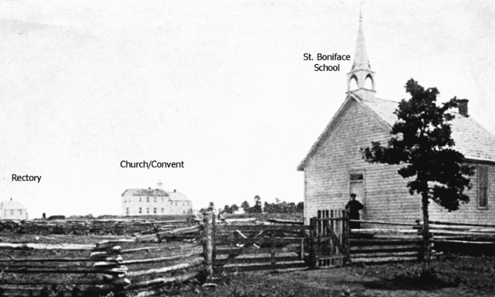 At St. Boniface in Sublimity, the Sisters began their ministry in education
