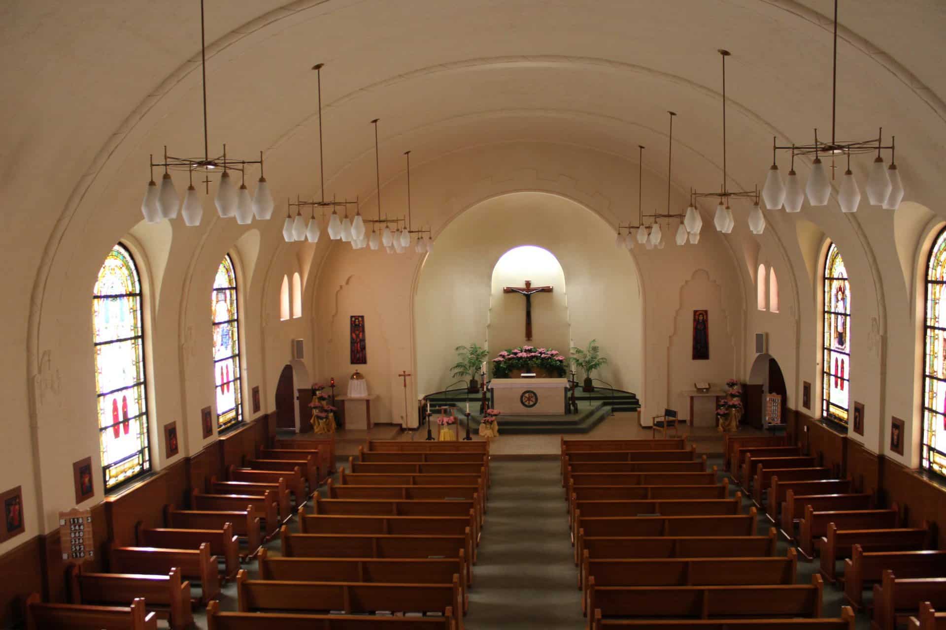 Over view of the whole chapel