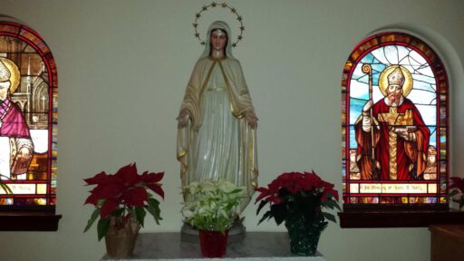 Statue of Mary in the SSMO Chapel