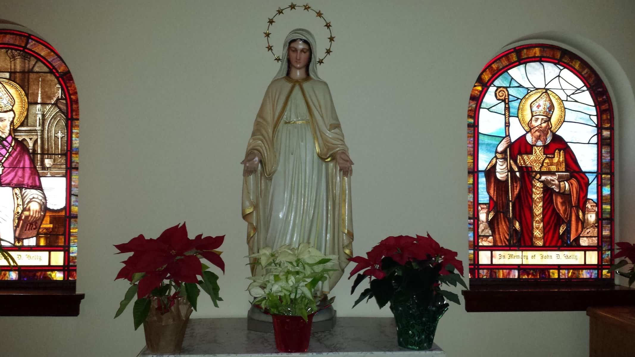 Statue of Mary in the SSMO Chapel