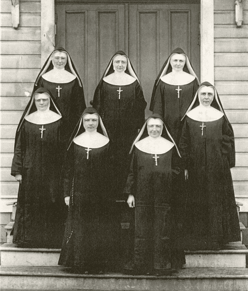 Less than 20 years after their founding, the Sisters were asked to serve across Oregon. They traveled to Tillamook by train and tugboat.