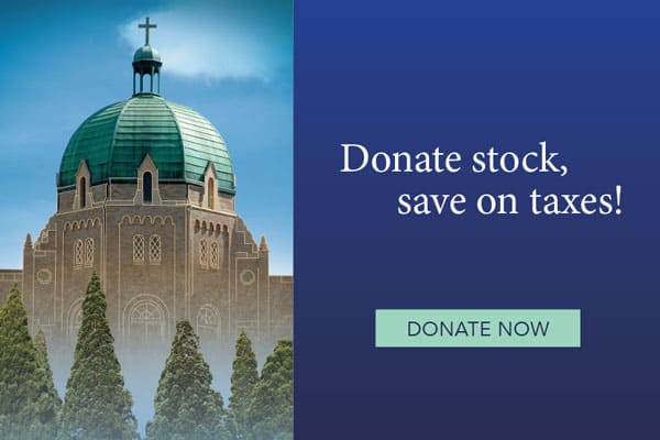 "Donate stock, save on taxes!"