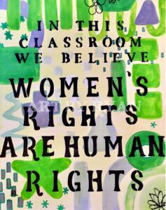 Womens Rights Are Human Rights