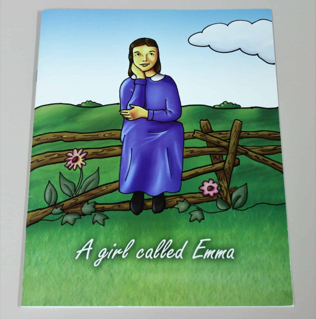Coloring book created by Sr. Angeline commemorating S S M O’s 100th Anniversary