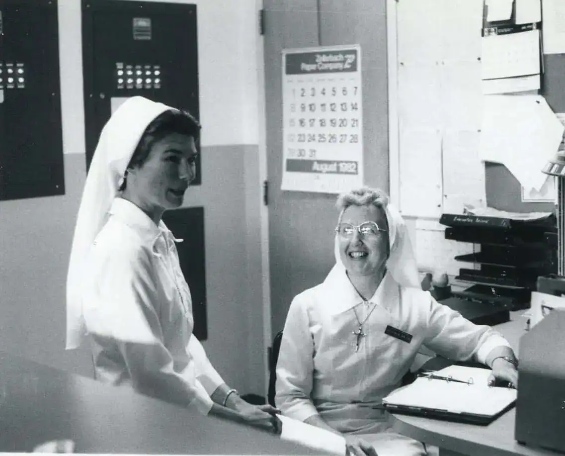 Few of the first Sisters to provide nursing care