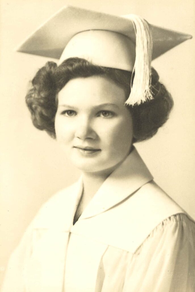 Sr. Angeline in school