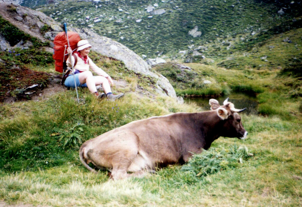 Sr. Angeline in the Alps