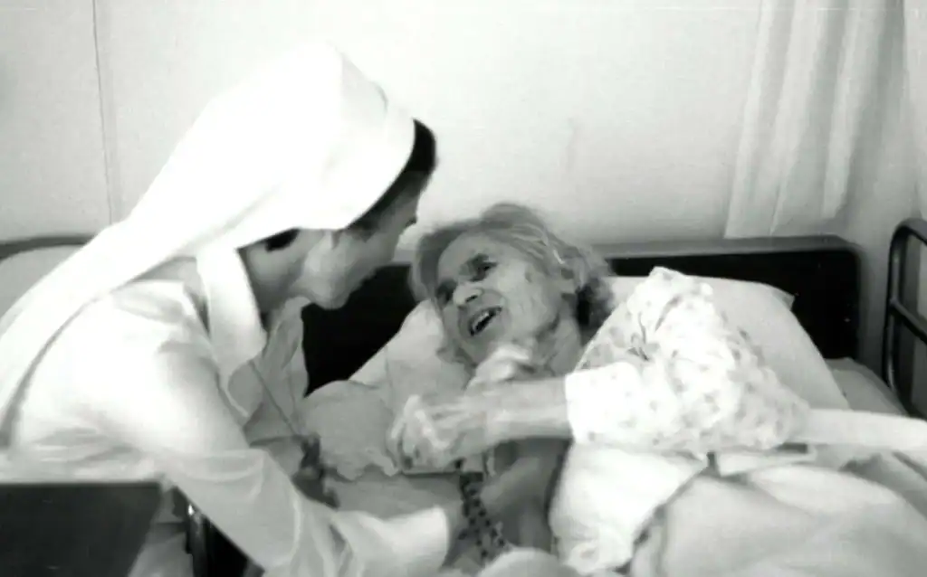 Sr. Josephine cares for her grandmother