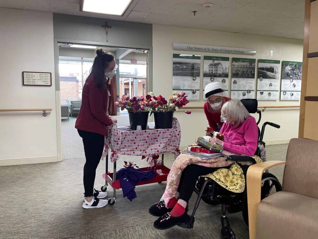 Valentine roses for Maryville