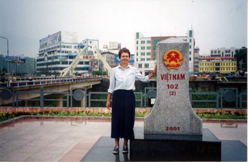 Sister Barbara Rose Sohler studying and teaching in Vietnam