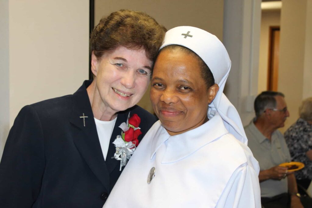 A big smile for Sr. Rita Rose