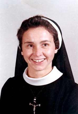 Sr. Barbara Rose early in her ministry