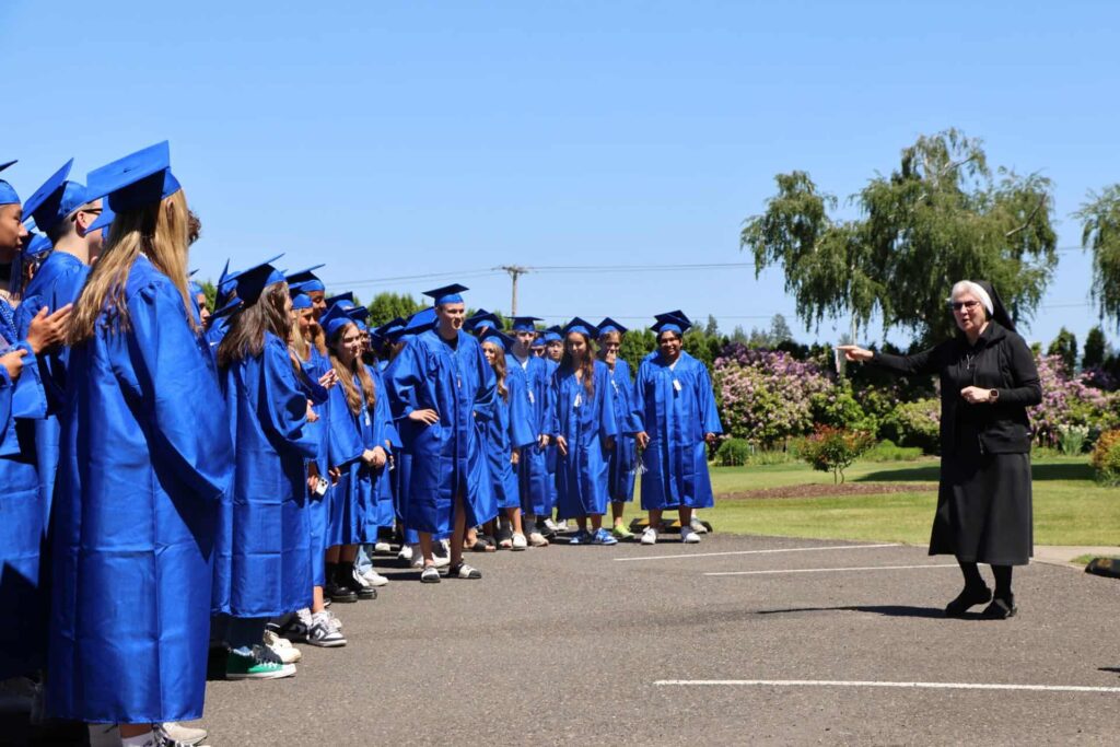 Sr. michael francine at senior walk