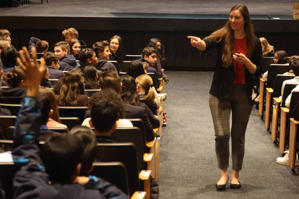 V C S Alumni presenting at Women in STEM