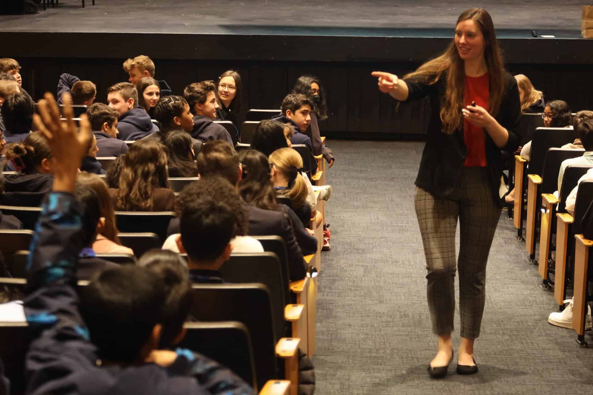 V C S Alumni presenting at Women in STEM