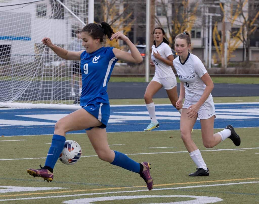 Girls Soccer Athlete