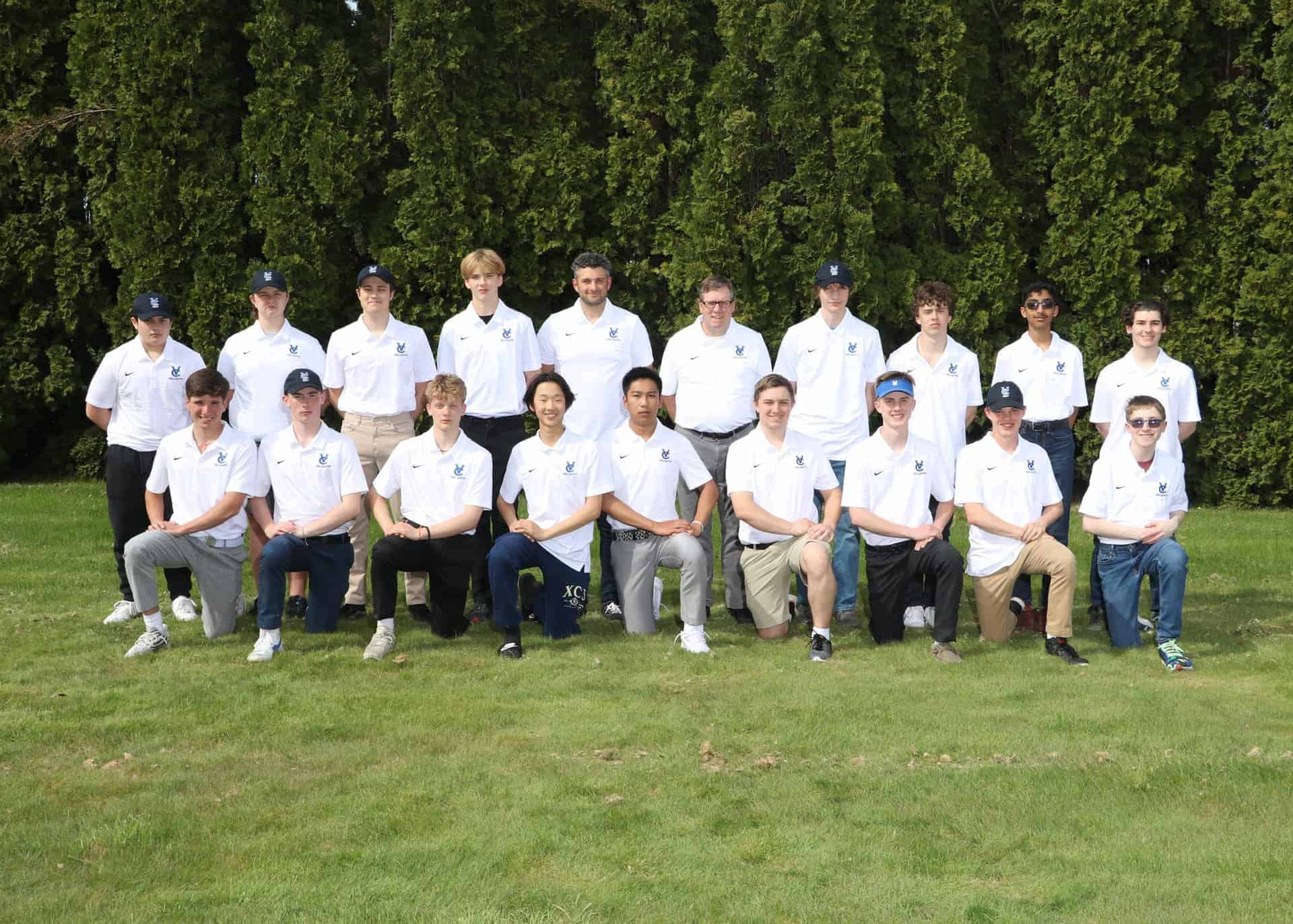 Valley Catholic boys golf team