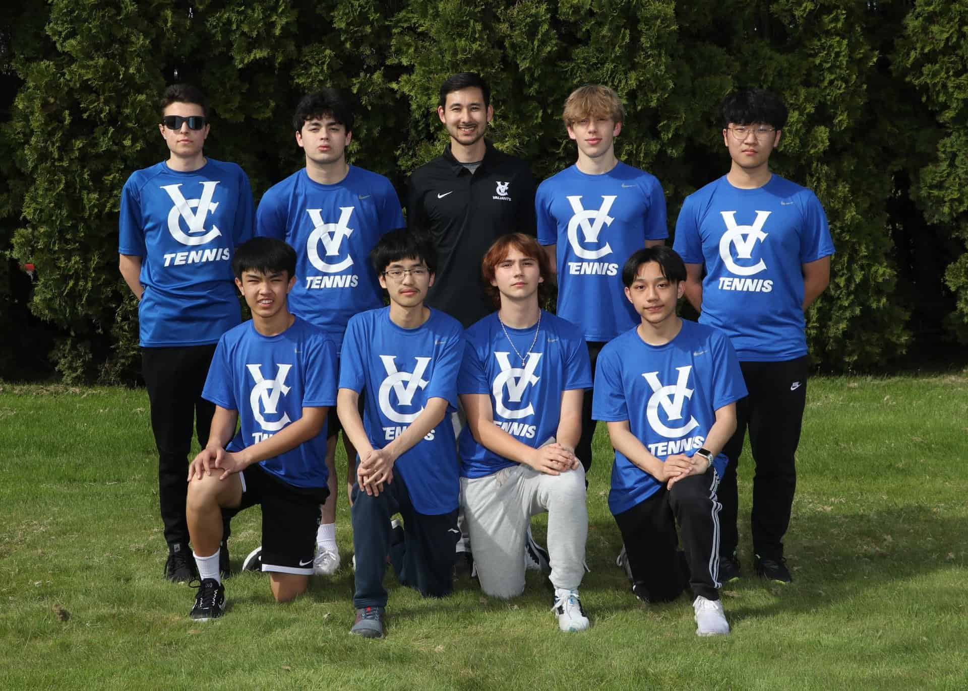 Valley Catholic boys tennis team