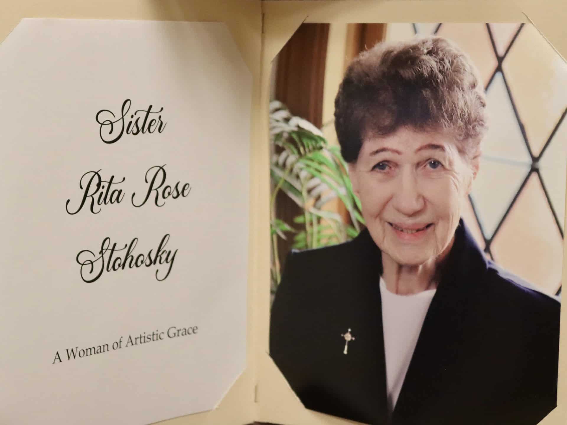 Sr. Rita Rose a Woman of Artistic Grace