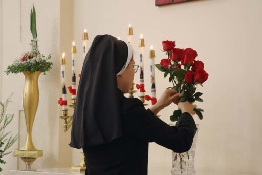 Sister Than places Flowers for Jubilee