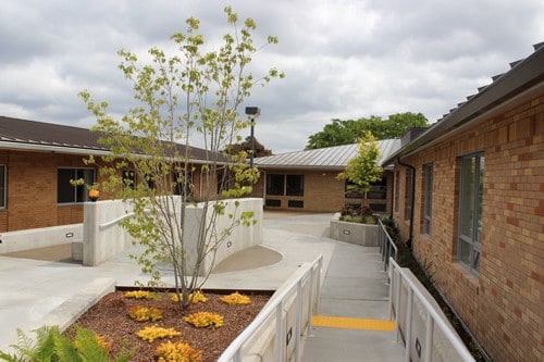 Maryville Therapy Courtyard