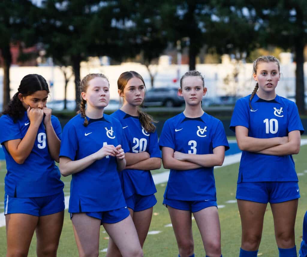 Girls Soccer with sights on title