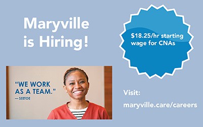 Maryville is Hiring CNAs
