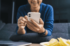 Annual Enrollment on phone image