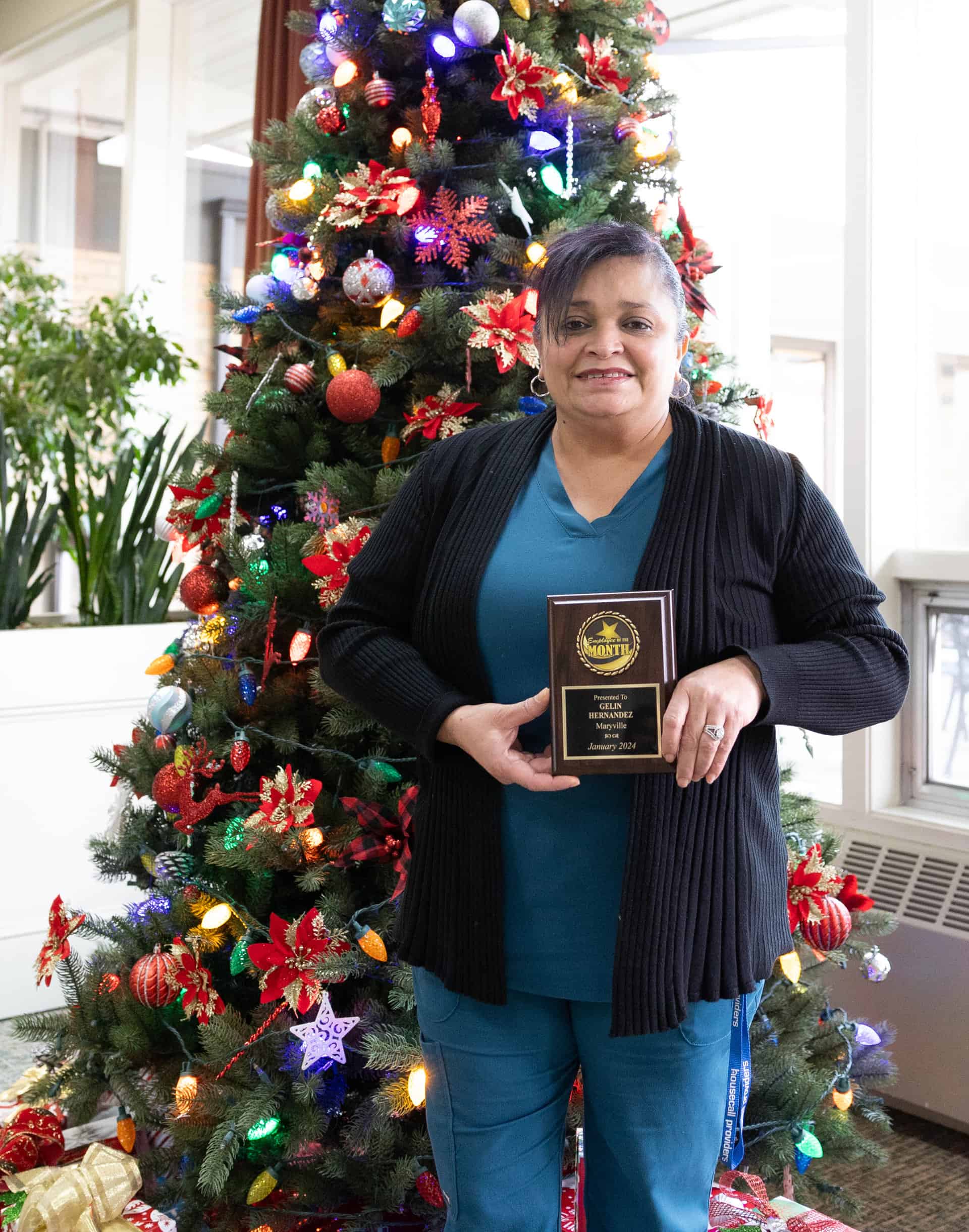 Gelin Hernandez Maryville Employee Of the Month January