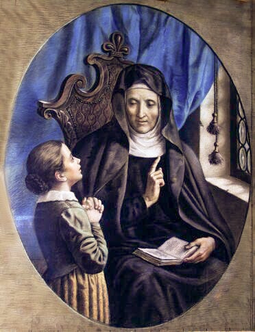St. Angela de Merici (1474-1540) was instrumental in establishing educational opportunities