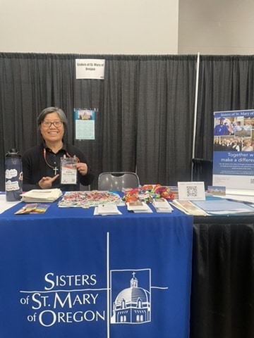 Sr. Anna Nguyen in the community