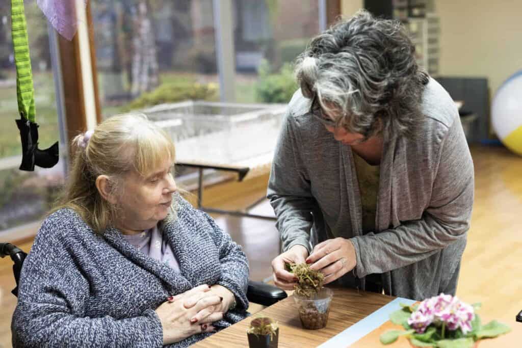 Fun gardening event at Maryville
