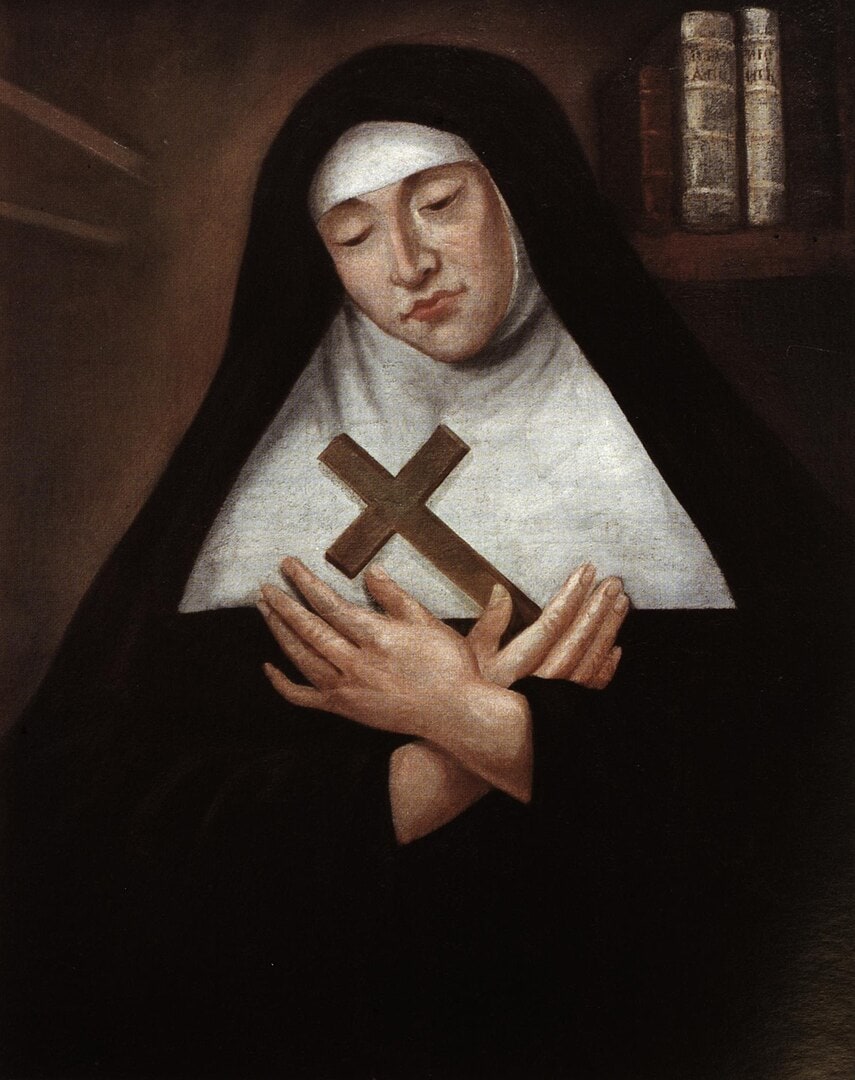Saint Marie of the Incarnation (1599 –1672) was a French Ursuline nun