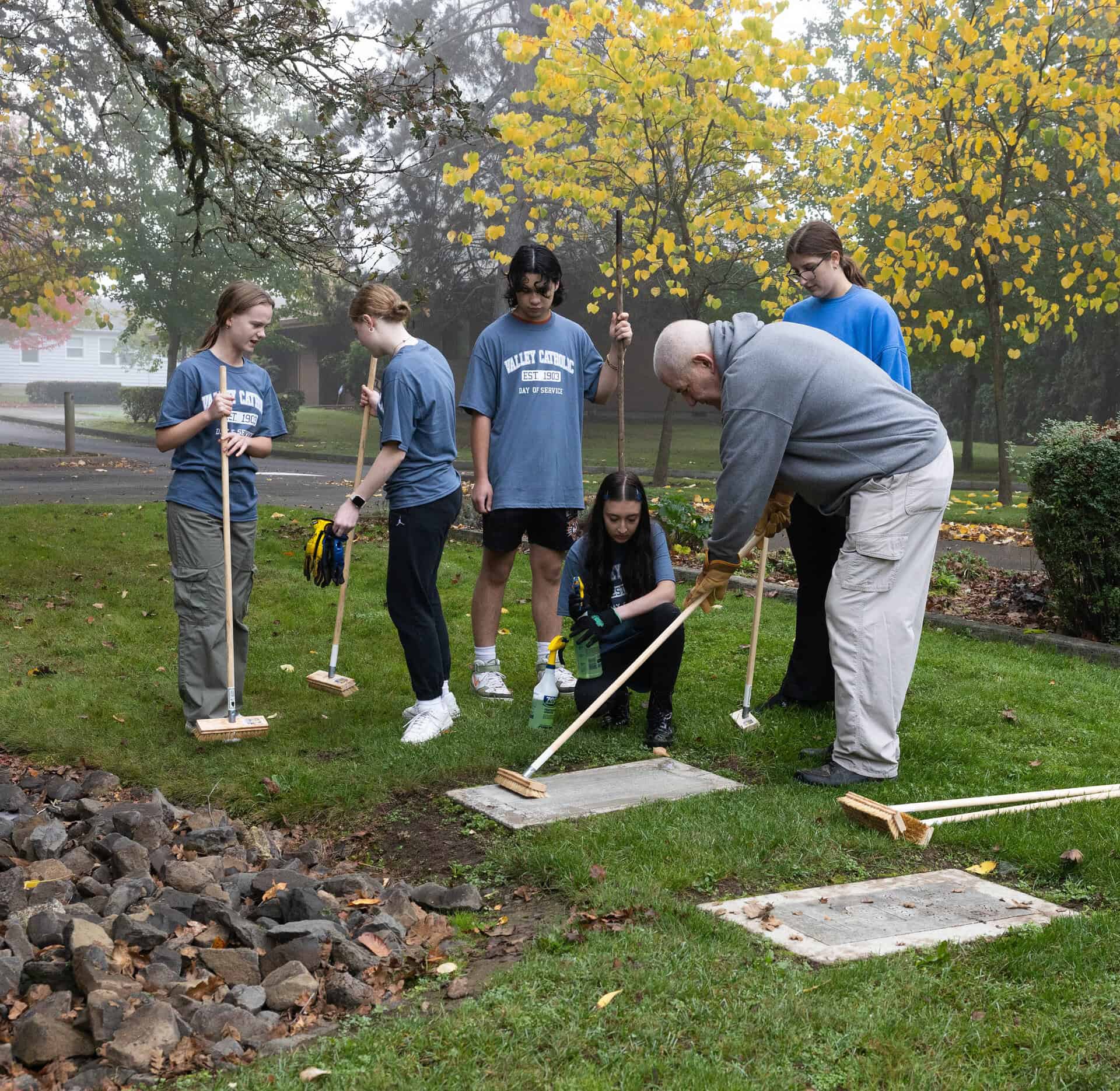 Day of Service on campus
