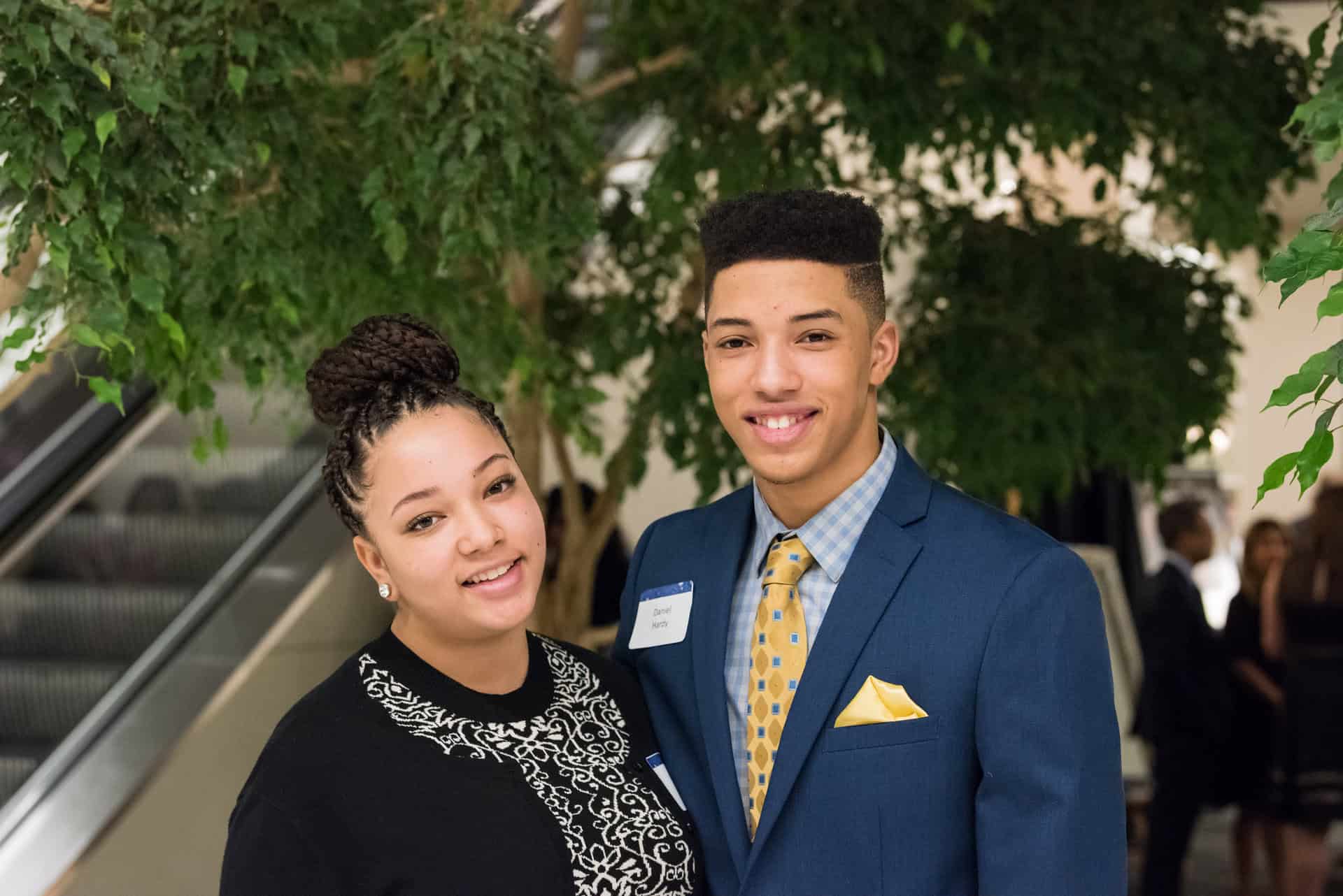 Daniel and Alaina at the VC Gala in 2017