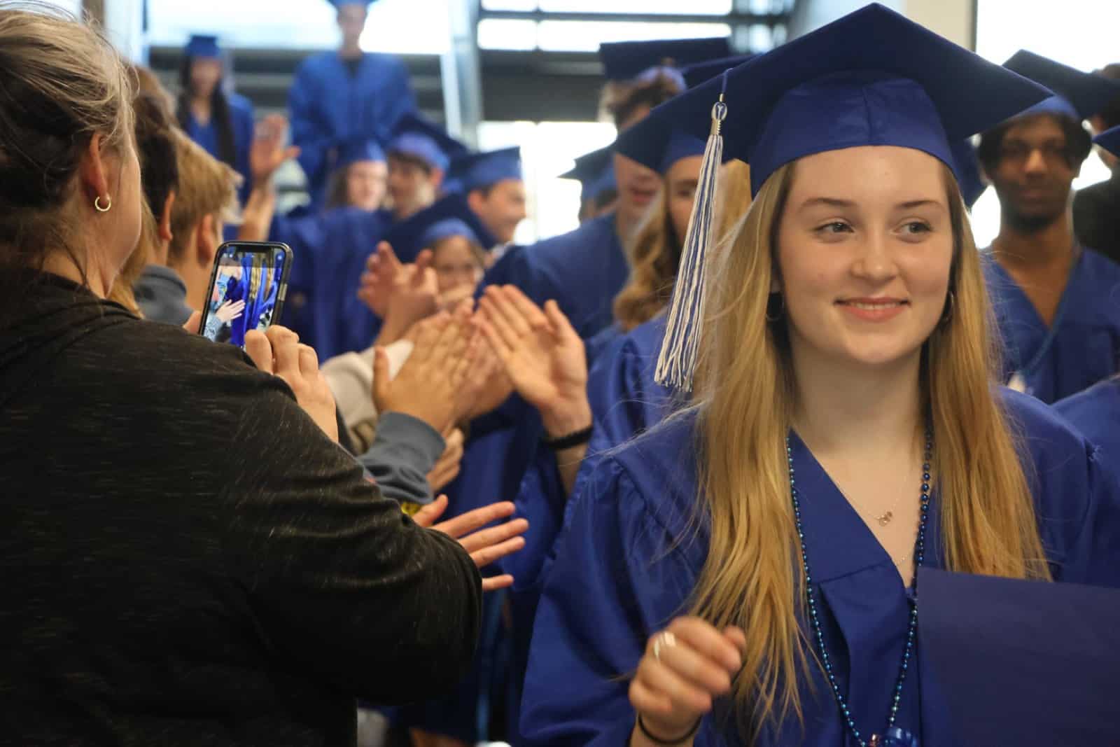 Senior Walk, celebrated by staff