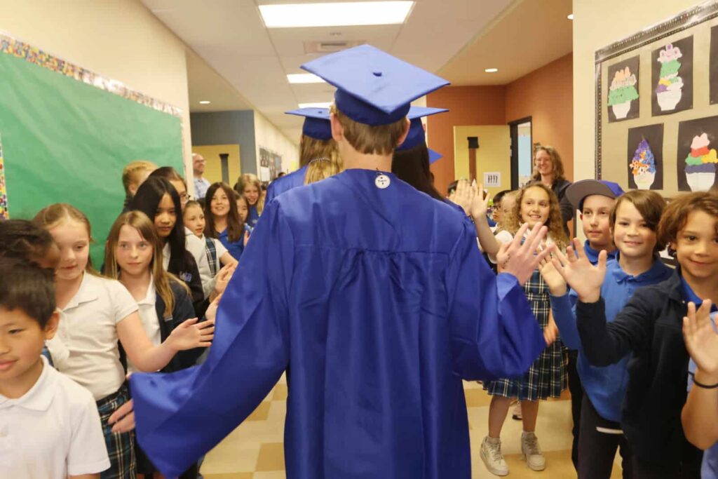 Senior Walk, walking the halls of V C M S