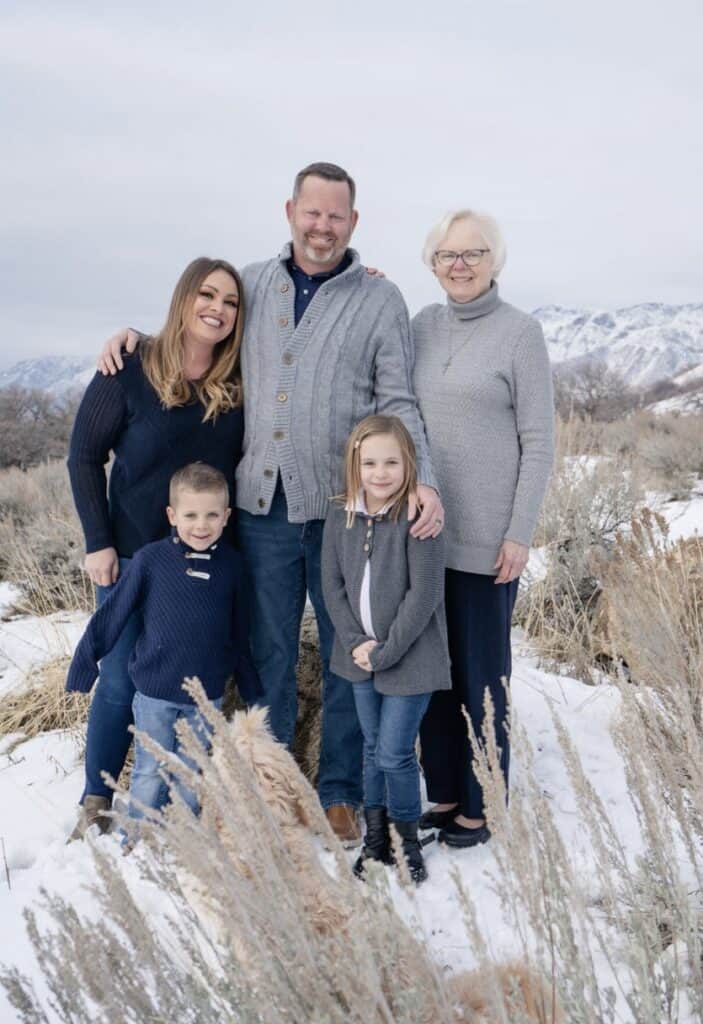 Sr. Diana Jean and family