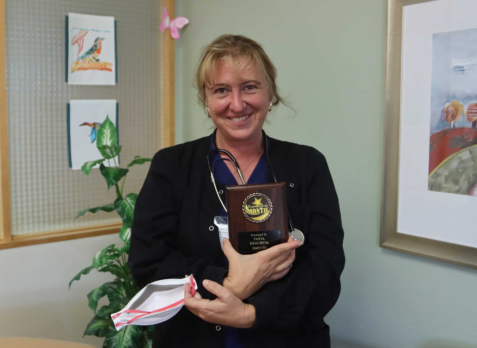 Tanya Kracheva, Maryville October Employee of the Month