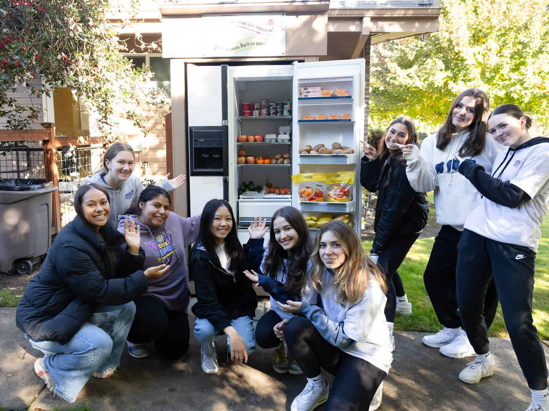 Day of Service outreach to the homeless