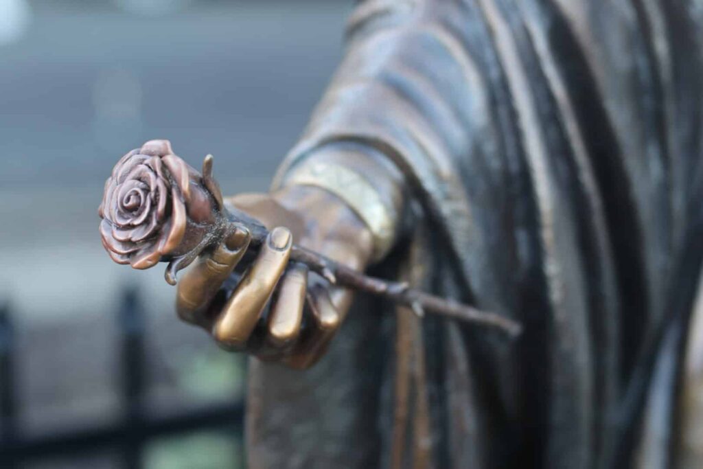 Mary Mystical Rose Statue