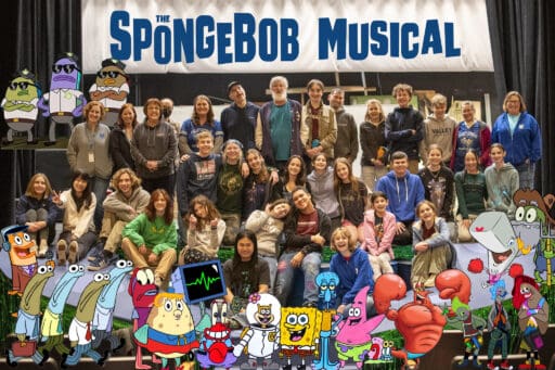 Cast and Crew of Spongebob the Musical at VC