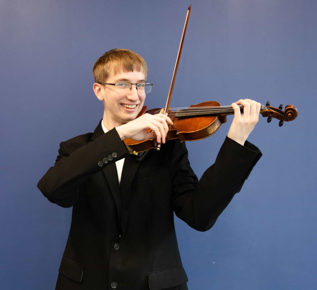 Violinist Eugene Howe