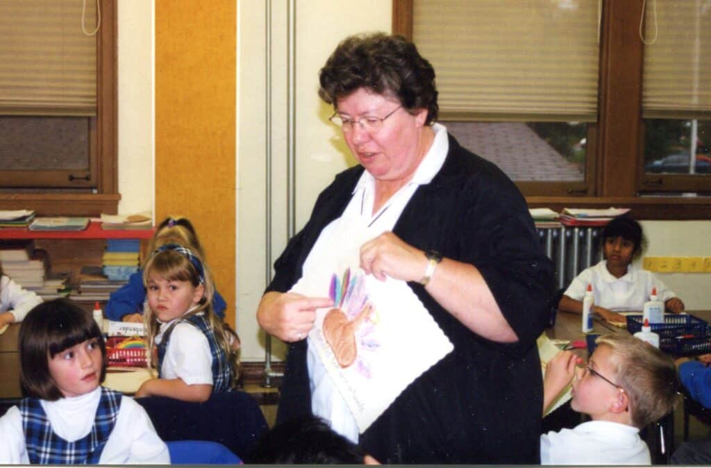 Sr. Ledoux teaching